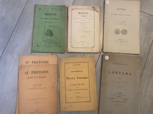 Lot brochures anciennes - lot, 20