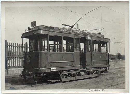 Tramway parisien motrice - parisien, pc