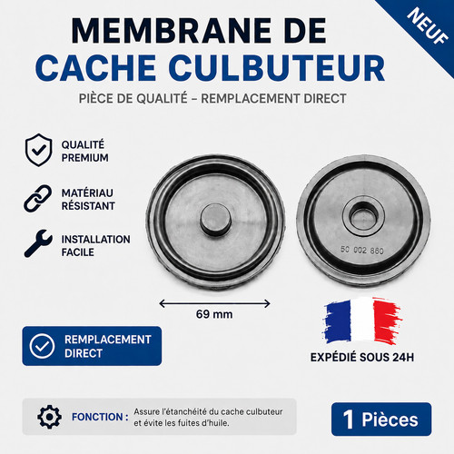 Membrane couvercle culasse