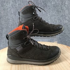 Lowa Boots Mens 10 Malta GTX Mid Gore Tex Grey Leather Lace Up Outdoor Shoes