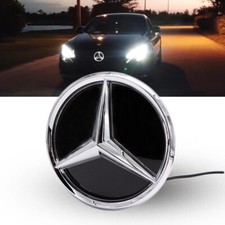 Led Front Star Badge Emblem Grill Logo Light For Mercedes-Benz E Class 16-20