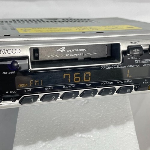 Kenwood 360 cassette - kenwood, rx-360