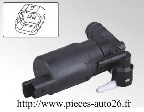 Pompe lave glace - pompe, moteur