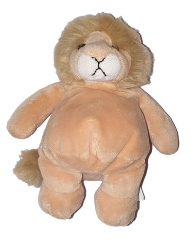 Peluche doudou lion beige - lion,