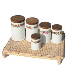 Lot de 5 pots à épices en