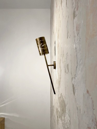 1970 grande applique torchere - 1970,