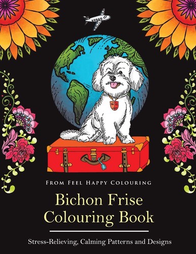 Feel happy colouring bichon - feel,