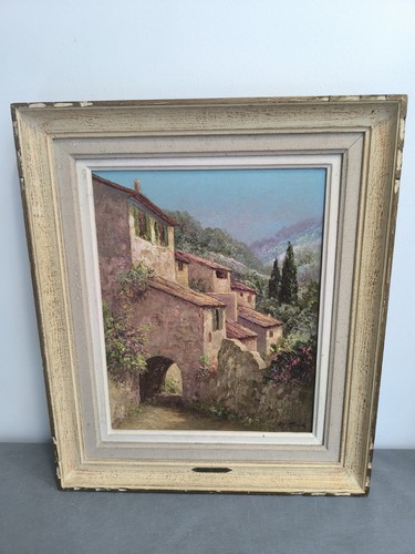 Tableau peinture huile sur - tableau,,
