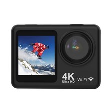 Navig8r Trek 4K UHD Action Camera | Dual Screen | Waterproof | 160° Lens
