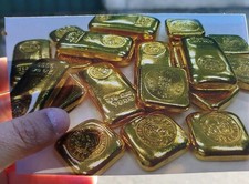 Carte Lingots D'or - Postale -