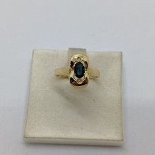 Bague Femme Avec Saphir Et