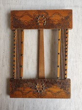 cadre art Nouveau bois