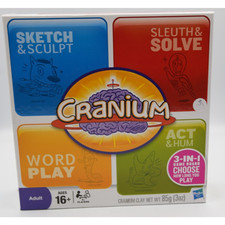 Cranium 3-in-1 Game – Hasbro – Adult Party Game – Used Complete