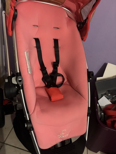 Pink quinny stroller - pink,