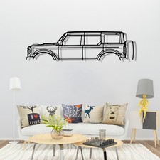 Art mural en métal silhouette