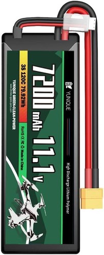 Batterie lipo 1v 7200mah - 3s,