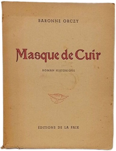 Masque cuir baronne orczy - de, |