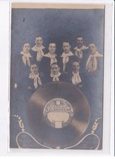 SURREALISM / PHOTOMONTAGE: Tango Orchestra Advertising "Vinyl Record A