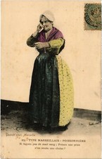 CPA MARSEILLE - Types Marseillais Poissoniere (986896)