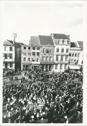 Binche 1950 fête des - binche,