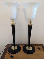 Paire de lampes art déco