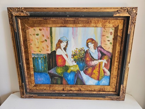 Tableau huile sur toile - huile,