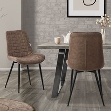 Lot de 2 chaises de salle à