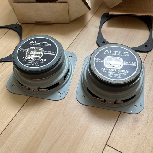Paire enceintes cônes altec - cônes,