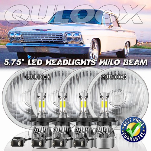 4pcs inch led headlights - 4pcs,
