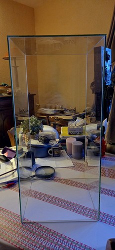Vitrine verre rectangulaire - verre,