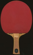 1979 HANS ALSER FLARED STIGA 5-PLY TABLE TENNIS RACKET WINDOW ALLROUND WOOD F21