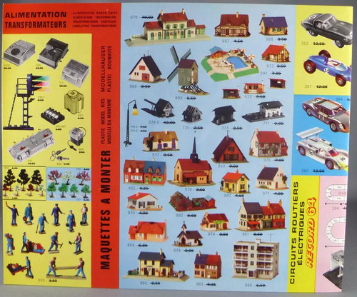 Jouef catalogue dépliant 1968 - dépliant,