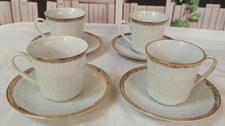 4 Tasses En Porcelaine Bavaria