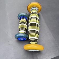 TP Therapy Quadballer FootBaller Massage Roller Set Muscle Recovery Tools Pair