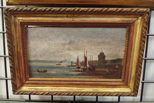 Huile sur bois hsb - hsb, tableau