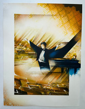 Conductor Music LITHOGRAPH signed RAYMOND CHICKEN XX°