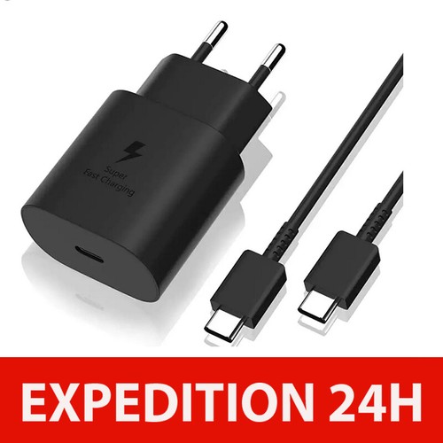 25w usb chargeur - c, rapide