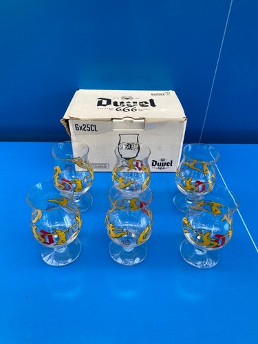 Lot verre pied - lot, 6