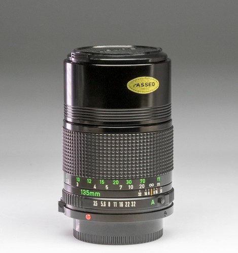 Canon objectif 135 - canon, fd