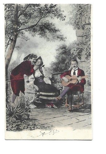 Carte fantaisie femme - fantaisie,