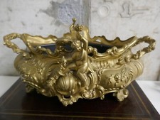 belle jardinière laiton doré