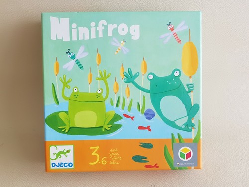 Jeu société djeco minifrog - jeu,