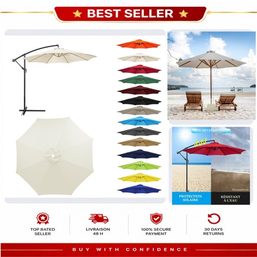 Toile remplacement parasol - toile,
