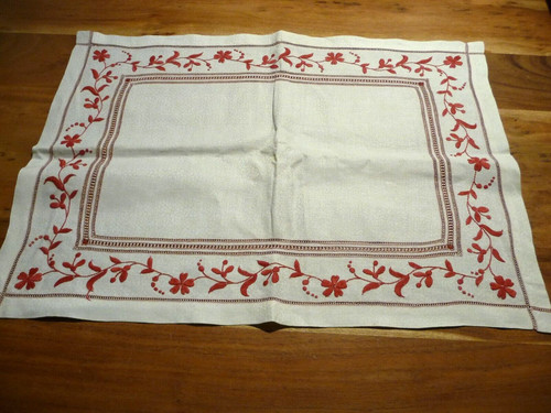 Linge ancien napperon - linge,