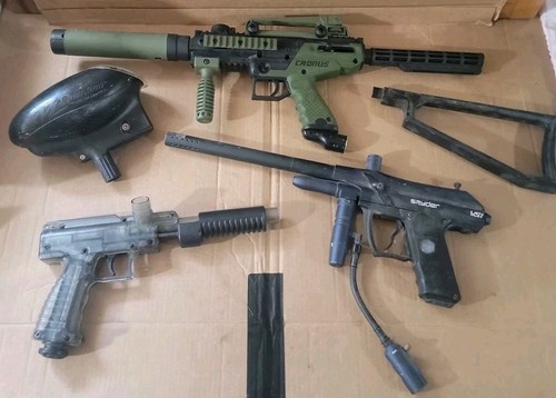 Paintball gun lot tippmann - gun,
