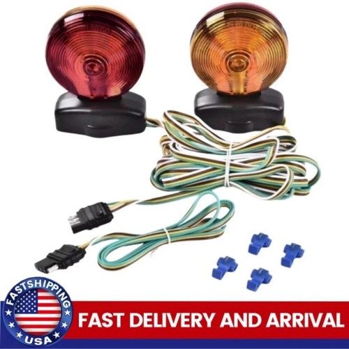 12v magnetic towing tow - towing, light