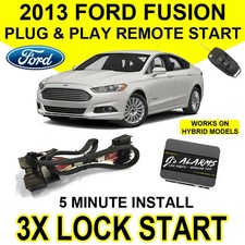 Js Alarms Remote Start Car Starter Plug & Play Install For 2013 Ford Fusion FO2F
