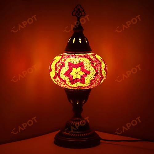 Lampe bureau mosaïque - en,