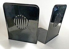BAUHAUS: Marianne BRANDT, Ruppel 1929: set Bookends model 4925; Ruppelwerk Gotha
