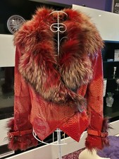 Magnifique veste neuve en cuir